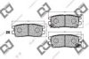 DJ PARTS BP1077 Brake Pad Set, disc brake